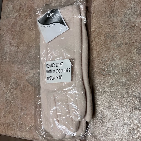 Lycra Women’s Gloves Cream Beige Vintage - Picture 1 of 3